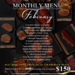 Monthly Menu
